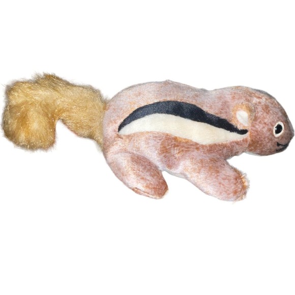 TY Original Beanie Babies CHIPPER Chipmunk 8in Plush Stuffed Animal Toy - Picture 3 of 5